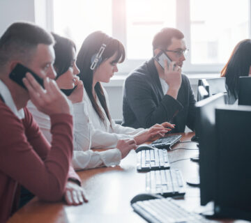 I listen you what kind problem you have young people working call center new deals is coming 360x320