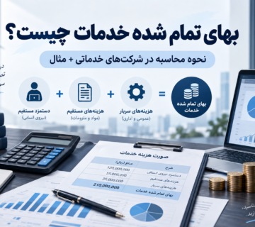 بهای تمام شده خدمات 360x320